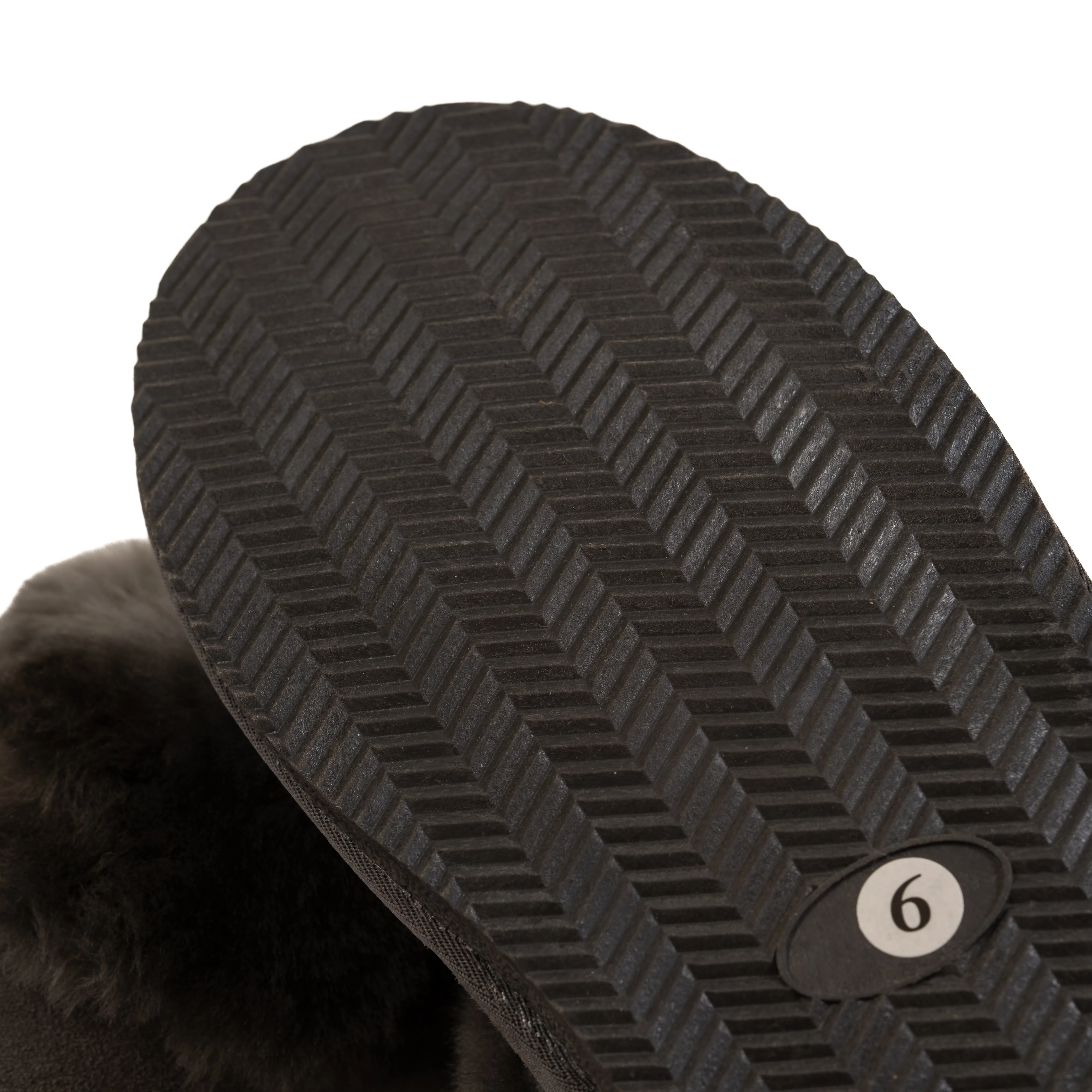 Deluxe Ladies 'Beccy' Sheepskin Slipper Boot - Grey - Image 6