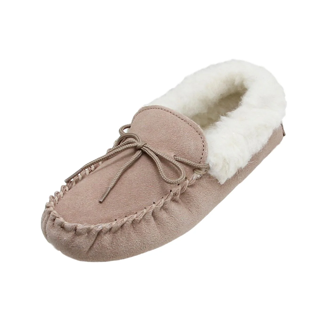 Deluxe Ladies 'Sophie' Sheepskin Moccasin with Soft Sole - Image 8