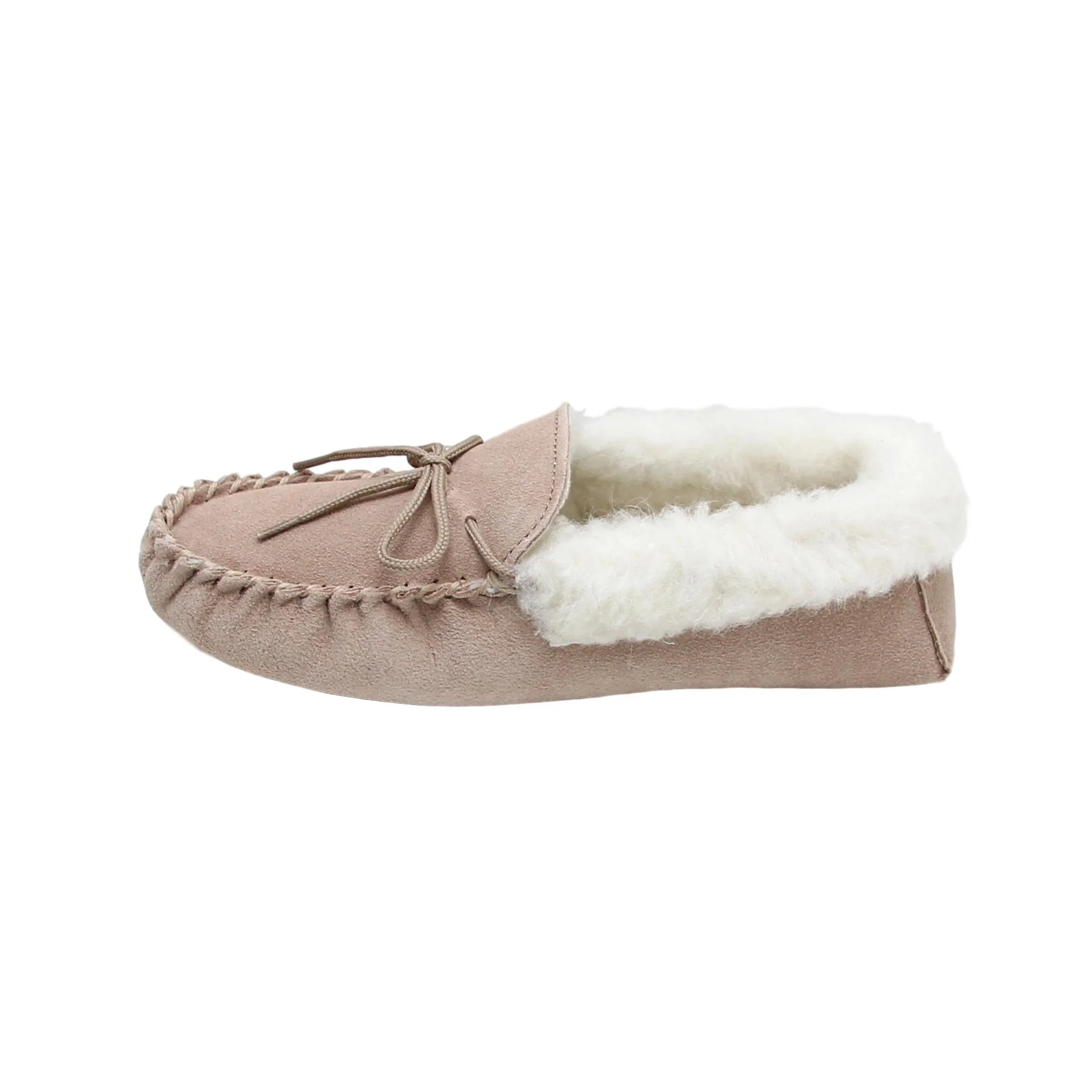 Deluxe Ladies 'Sophie' Sheepskin Moccasin with Soft Sole - Image 9