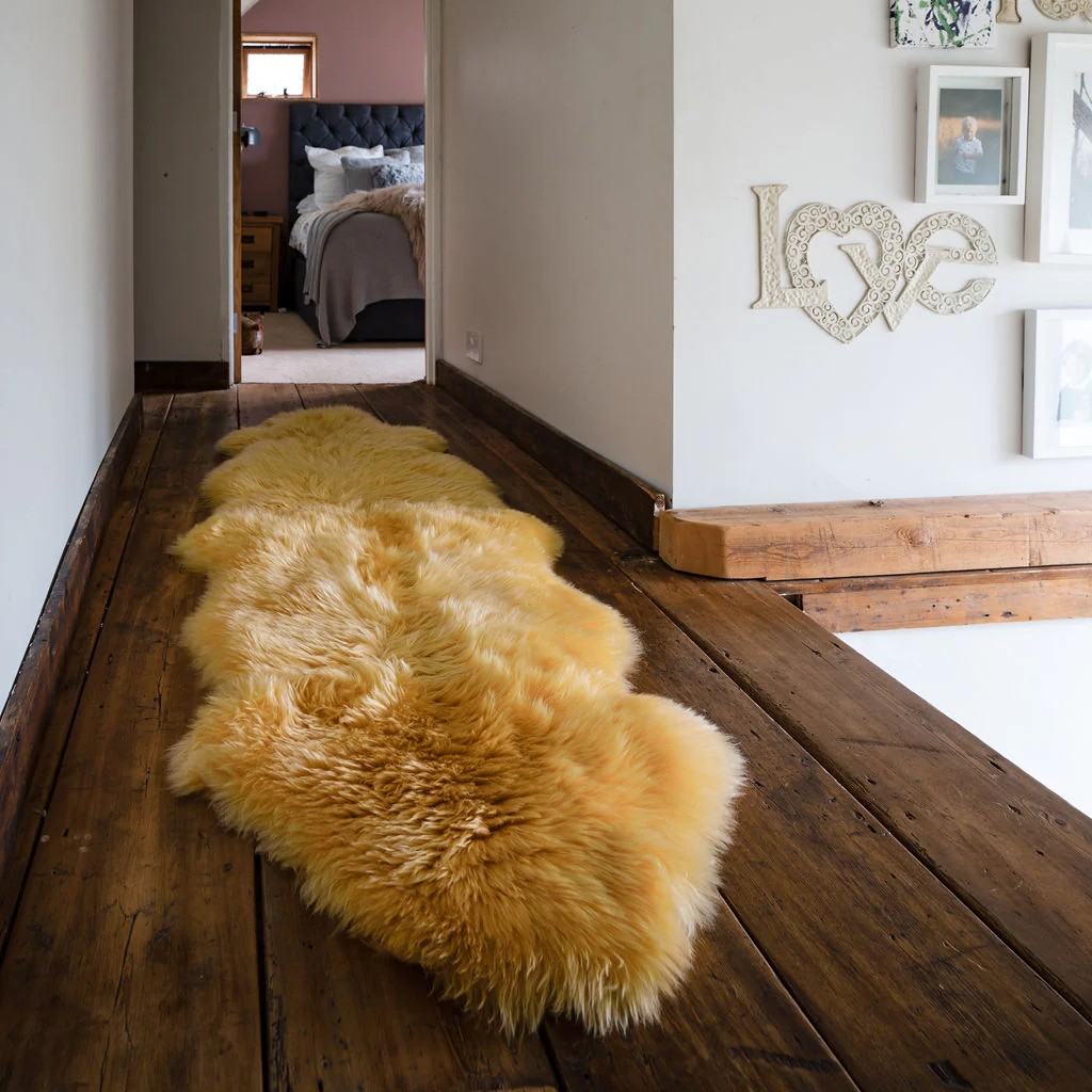 Double Sheepskin Rug - Image 5