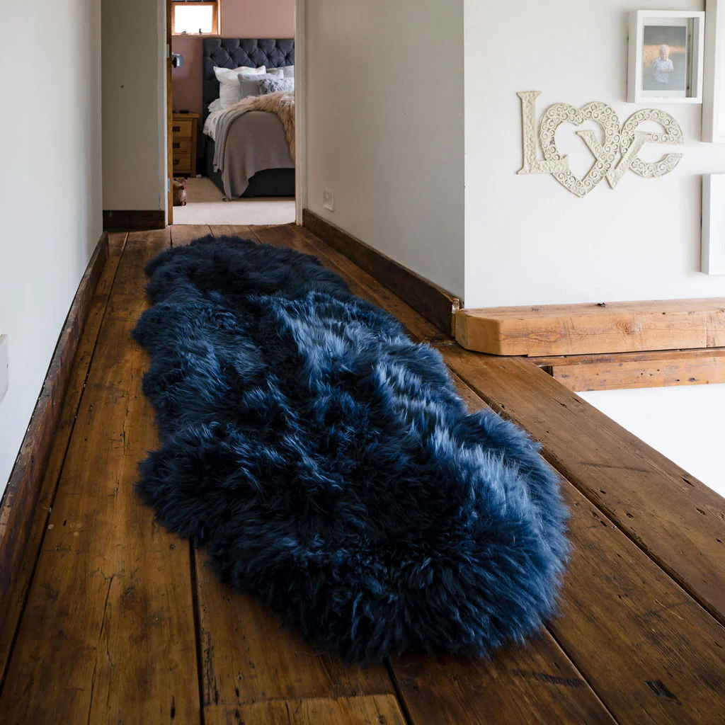 Double Sheepskin Rug - Image 6