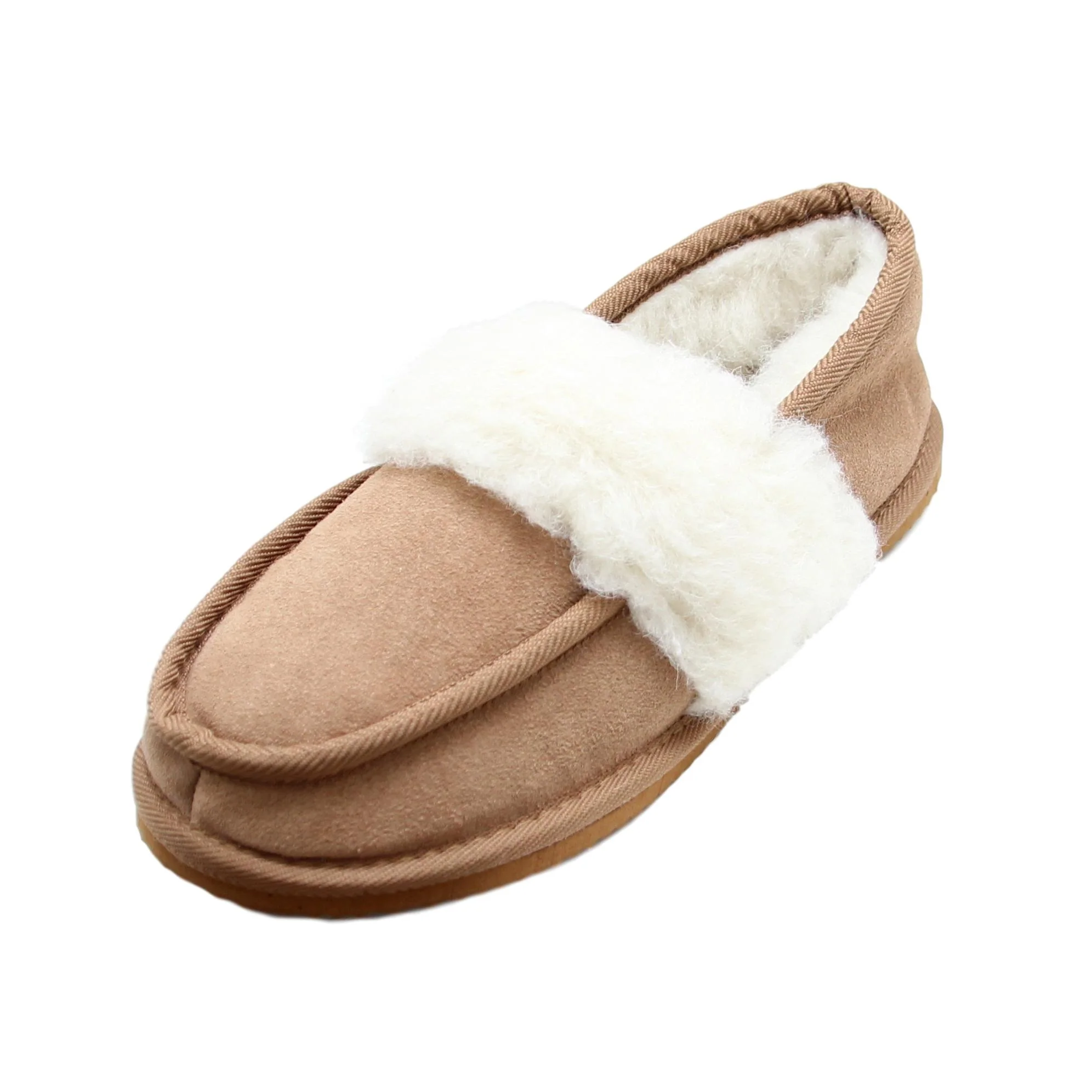 Ladies 'Hannah' Lambswool Slippers - Image 3